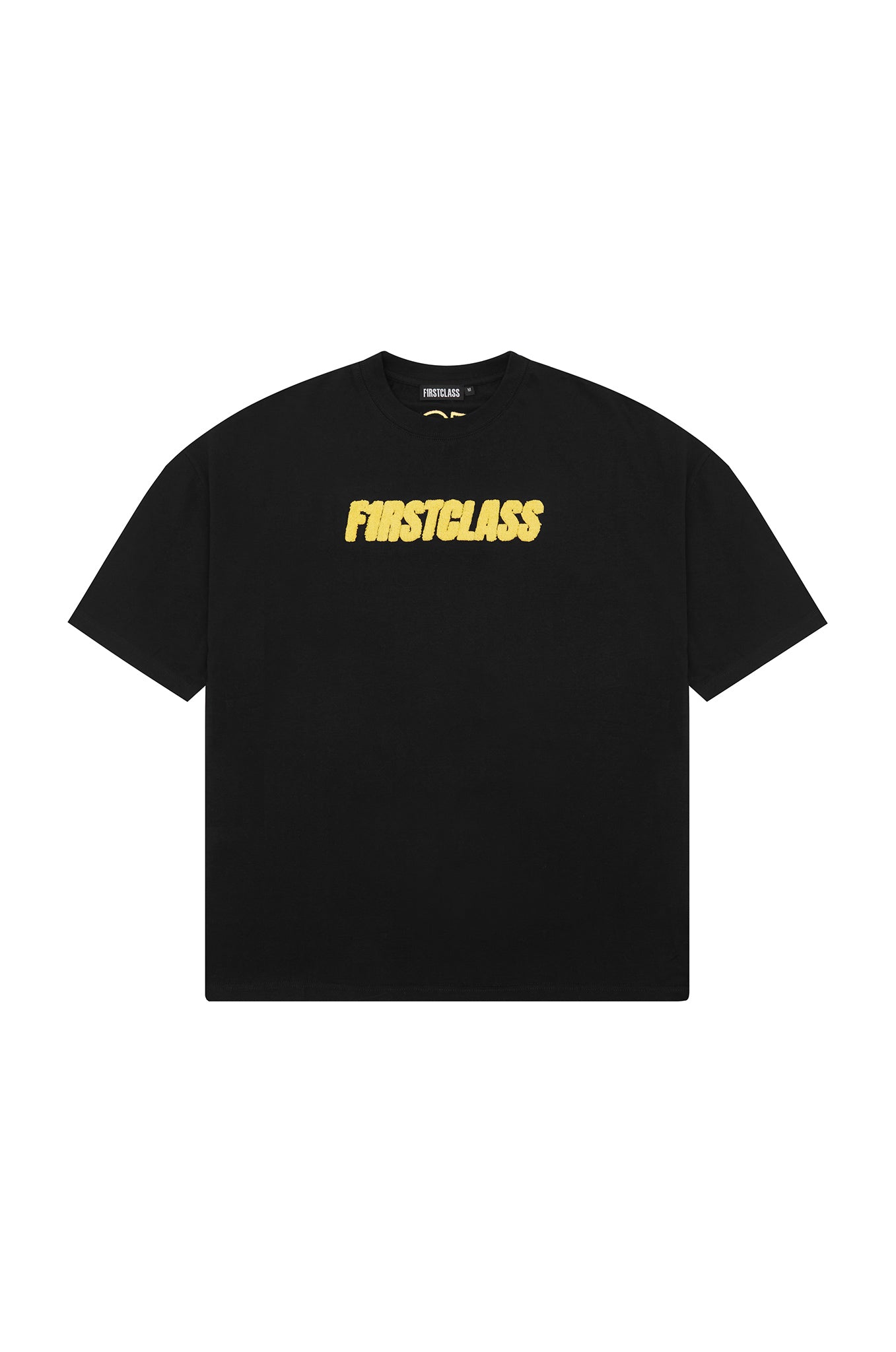 SIGNATURE LOGO TEE BLACK/VOLT YELLOW