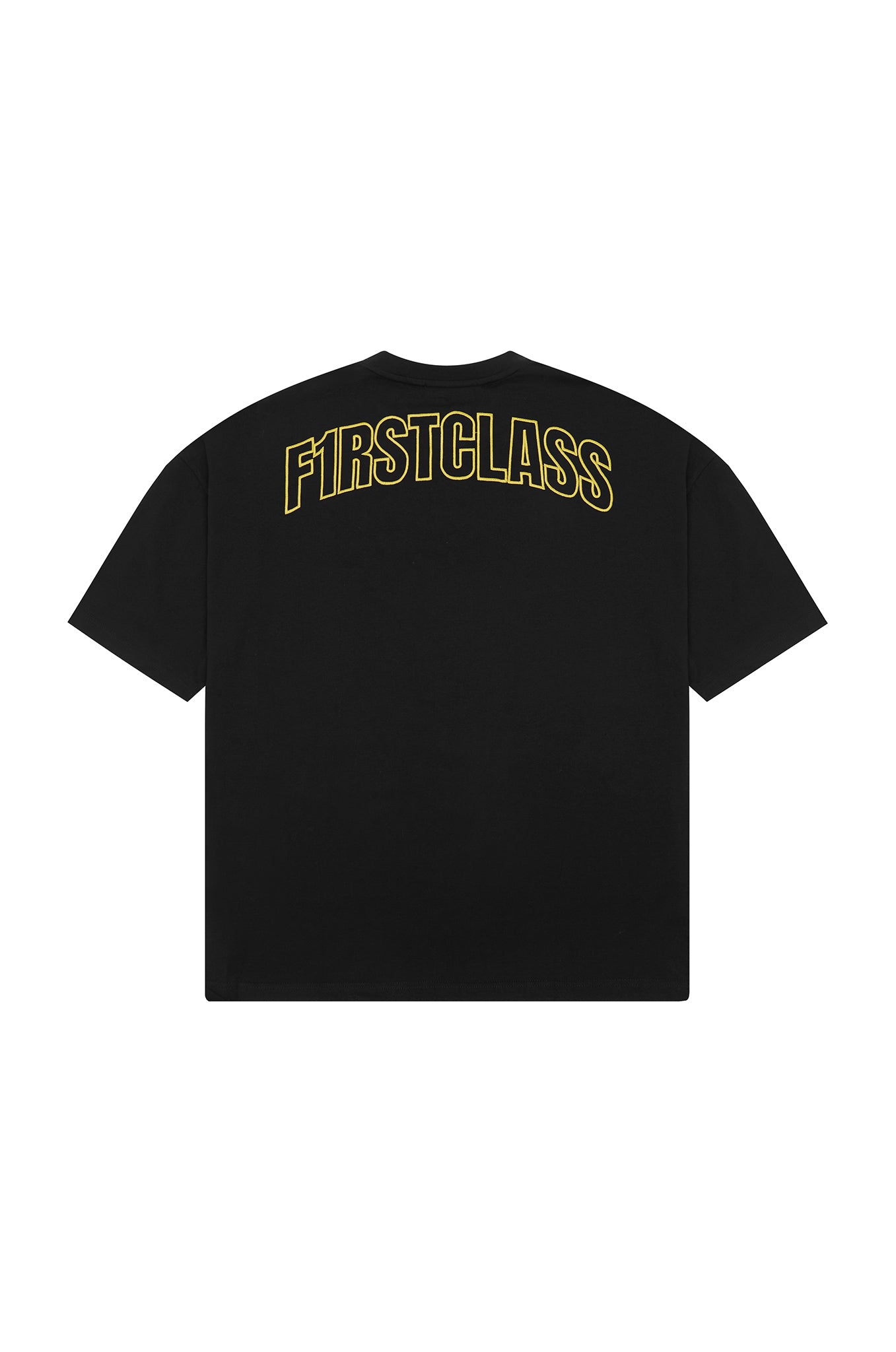 SIGNATURE LOGO TEE BLACK/VOLT YELLOW