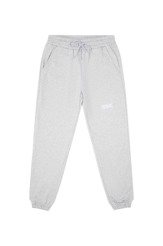 LOGO JOGGERS WOLF GREY/WHITE